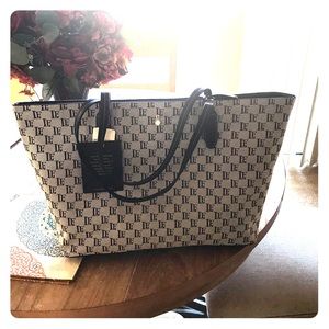 London fog large tote purse NWT